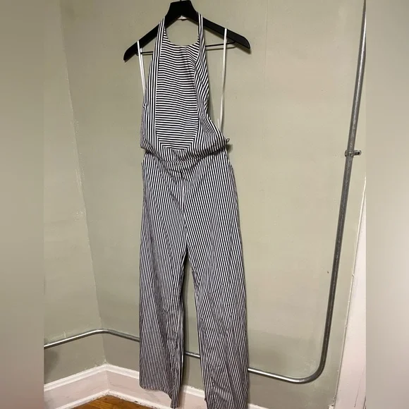 Martin GrantKnotted Halter Neck Jumpsuit